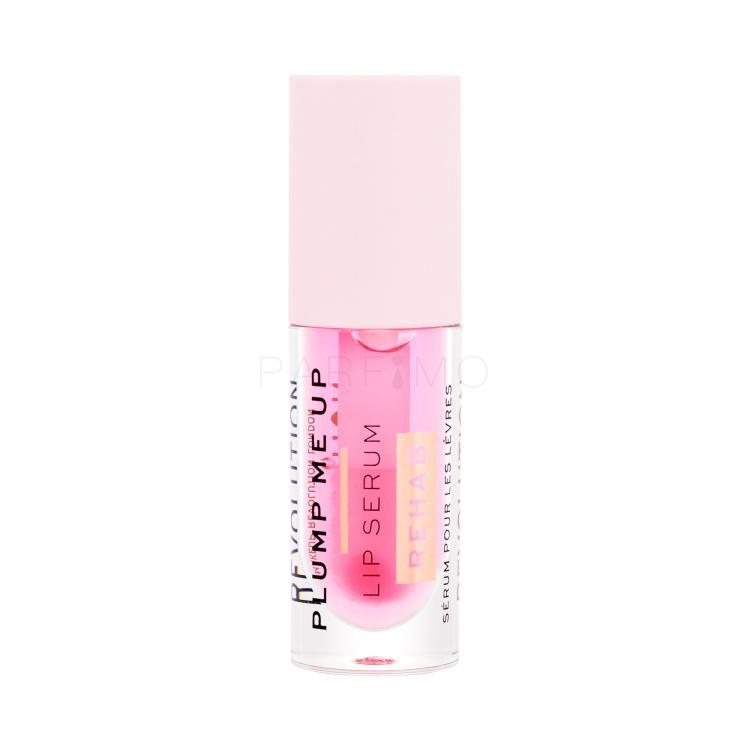Makeup Revolution London Rehab Plump Me Up Lip Serum Olio labbra donna 4,6 ml Tonalità Pink Glaze