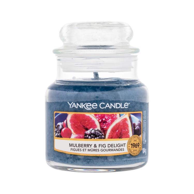 Yankee Candle Mulberry &amp; Fig Delight Candela profumata 104 g