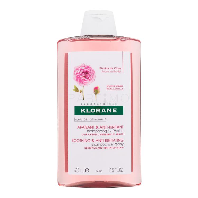 Klorane Organic Peony Soothing &amp; Anti-Irritating Shampoo donna 400 ml