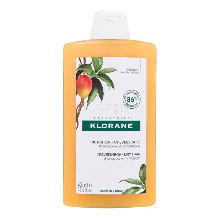 Klorane Mango Nourishing Shampoo donna 400 ml