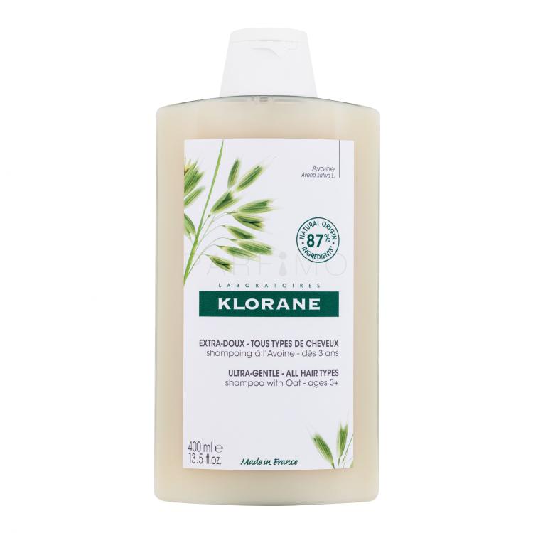 Klorane Oat Milk Ultra-Gentle Shampoo donna 400 ml