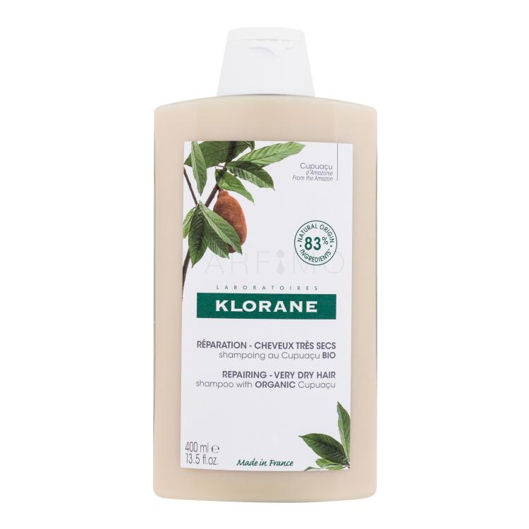 Klorane Organic Cupuaçu Repairing Shampoo donna 400 ml
