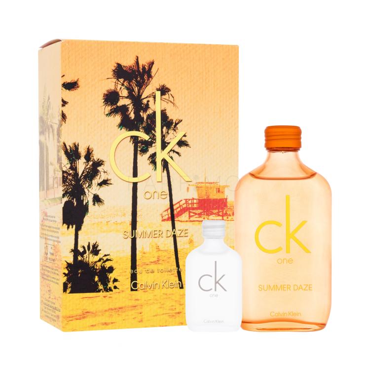 Calvin Klein CK One Summer Daze Pacco regalo eau de toilette 100 ml + eau de toilette CK One 15 ml