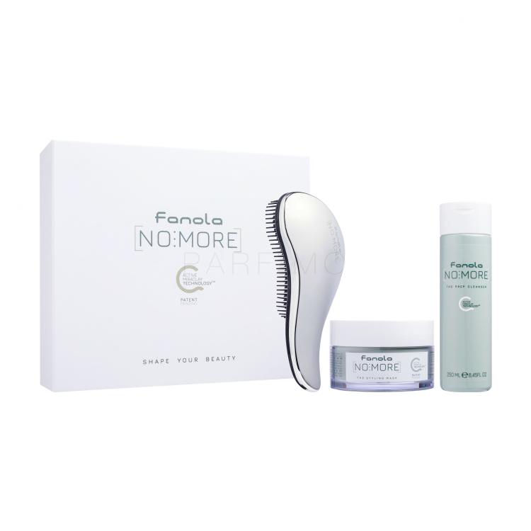 Fanola [No More ] Shape Your Beauty Pacco regalo shampoo No More The Prep Cleanser 250 ml + maschera styling No More The Styling Mask 200 ml + pettine