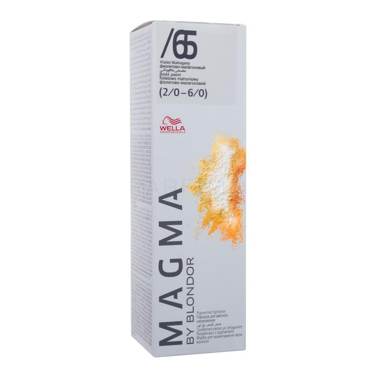 Wella Professionals Magma By Blondor Tinta capelli donna 120 g Tonalità /65 Violet Mahogany