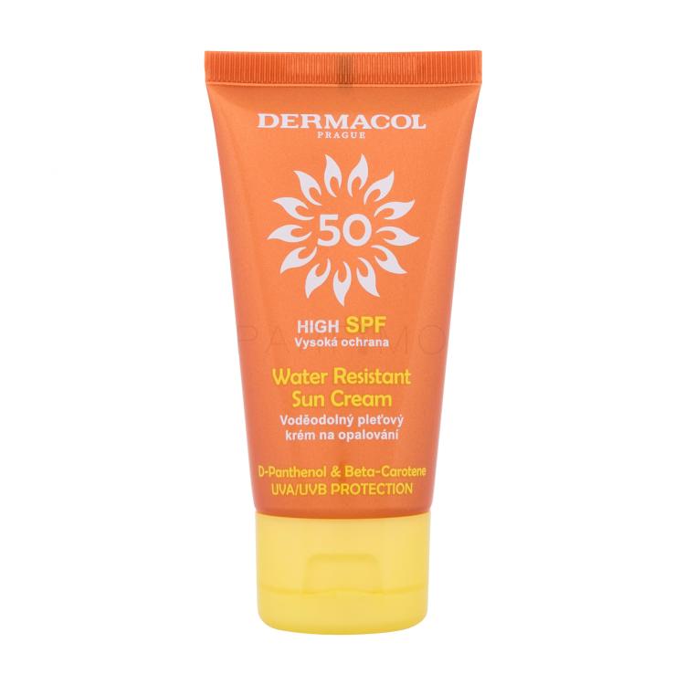 Dermacol Sun Water Resistant Cream SPF50 Protezione solare viso 50 ml