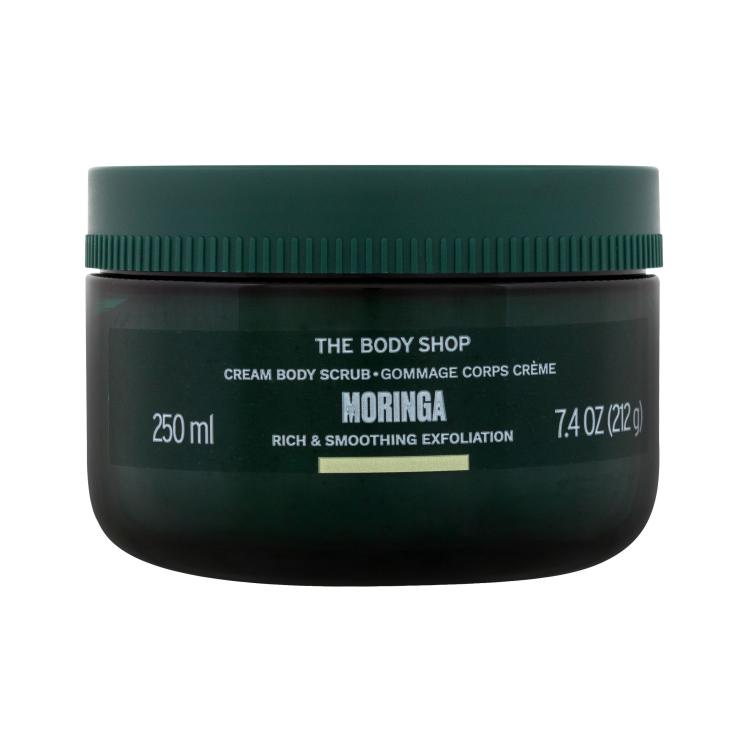 The Body Shop Moringa Exfoliating Cream Body Scrub Peeling per il corpo donna 250 ml
