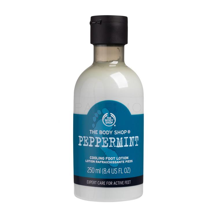 The Body Shop Peppermint Cooling Foot Lotion Crema per i piedi donna 250 ml