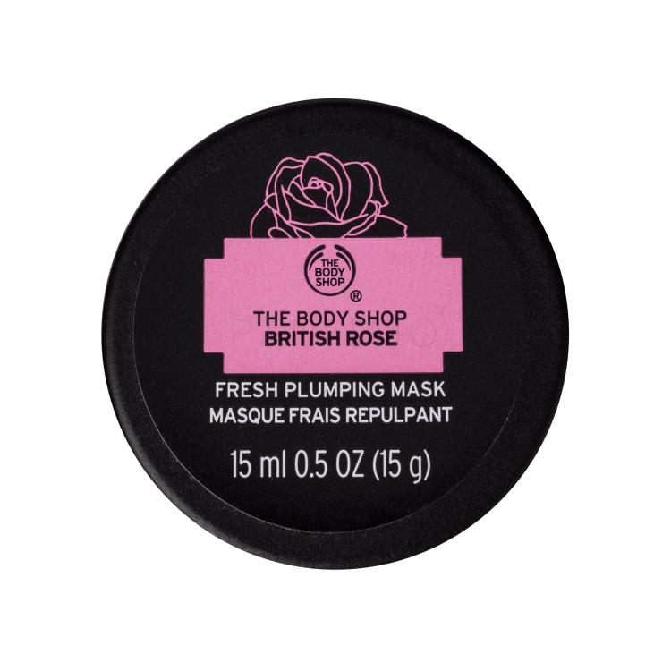 The Body Shop British Rose Fresh Plumping Mask Maschera per il viso donna 15 ml