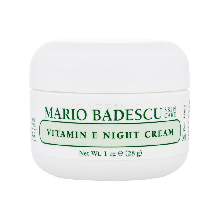 Mario Badescu Vitamin E Night Cream Crema notte per il viso donna 28 g