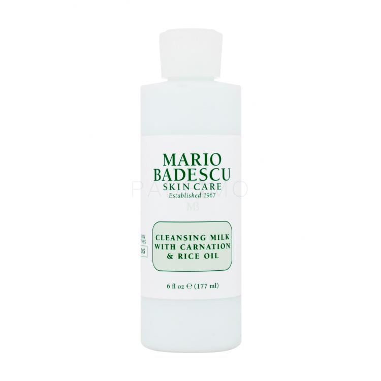 Mario Badescu Cleansers Cleansing Milk With Carnation &amp; Rice Oil Latte detergente donna 177 ml