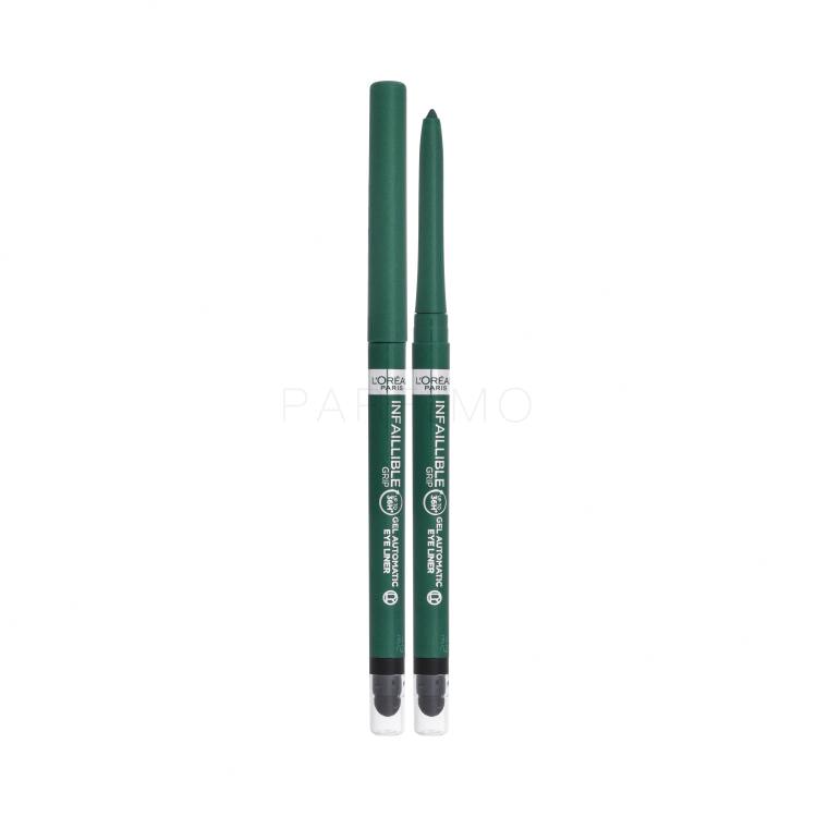 L&#039;Oréal Paris Infaillible Grip 36H Gel Automatic Eye Liner Matita occhi donna 1,2 g Tonalità 008 Emerald Green