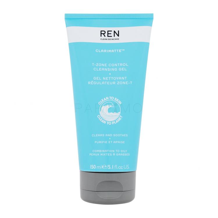REN Clean Skincare Clarimatte T-Zone Control Cleansing Gel Gel detergente donna 150 ml