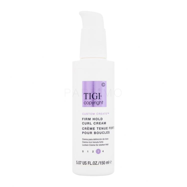 Tigi Copyright Custom Create Firm Hold Curl Cream Per capelli ricci donna 150 ml