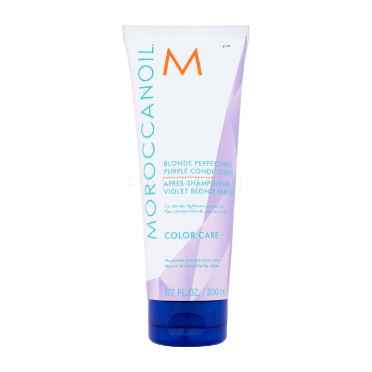 Moroccanoil Color Care Blonde Perfecting Purple Conditioner Balsamo per capelli donna 200 ml
