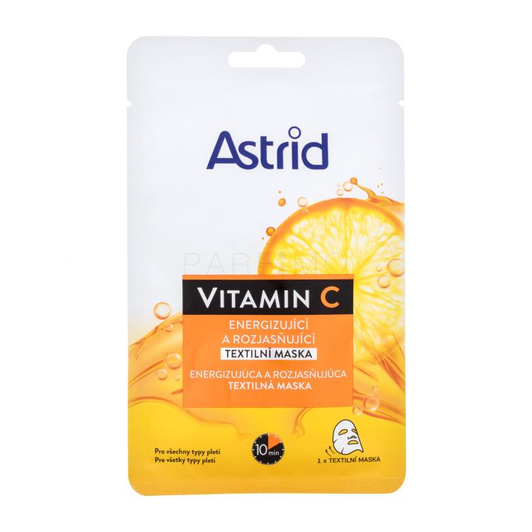 Astrid Vitamin C Tissue Mask Maschera per il viso donna 1 pz