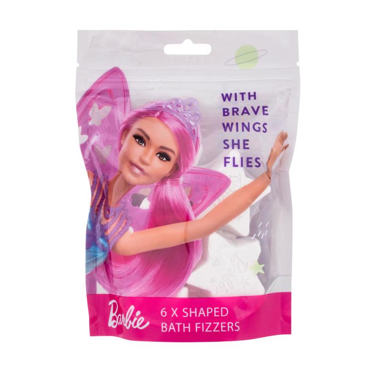 Barbie Bath Fizzers With Brave Wings She Flies Bomba da bagno bambino 6x30 g