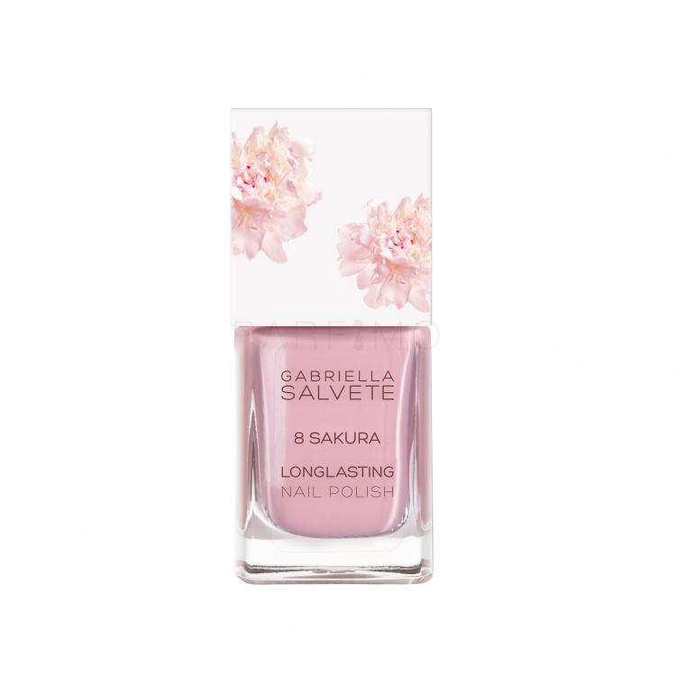 Gabriella Salvete Flower Shop Longlasting Nail Polish Smalto per le unghie donna 11 ml Tonalità 8 Sakura