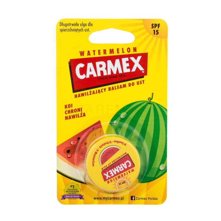 Carmex Watermelon SPF15 Balsamo per le labbra donna 7,5 g