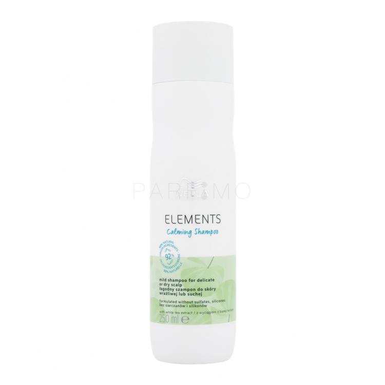 Wella Professionals Elements Calming Shampoo Shampoo donna 250 ml
