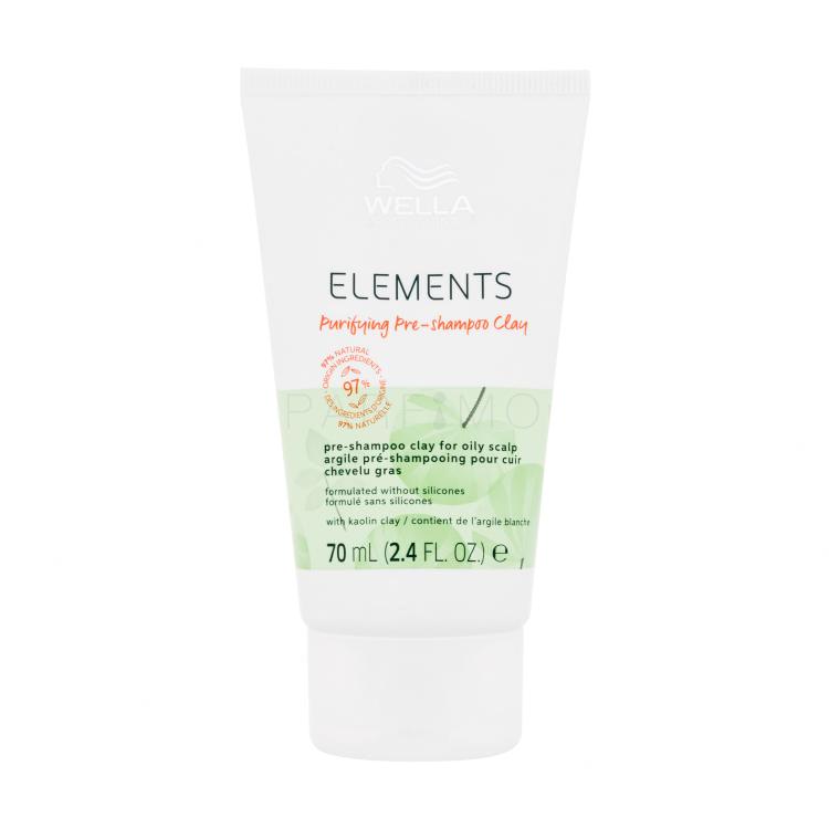 Wella Professionals Elements Purifying Pre-Shampoo Clay Maschera per capelli donna 70 ml