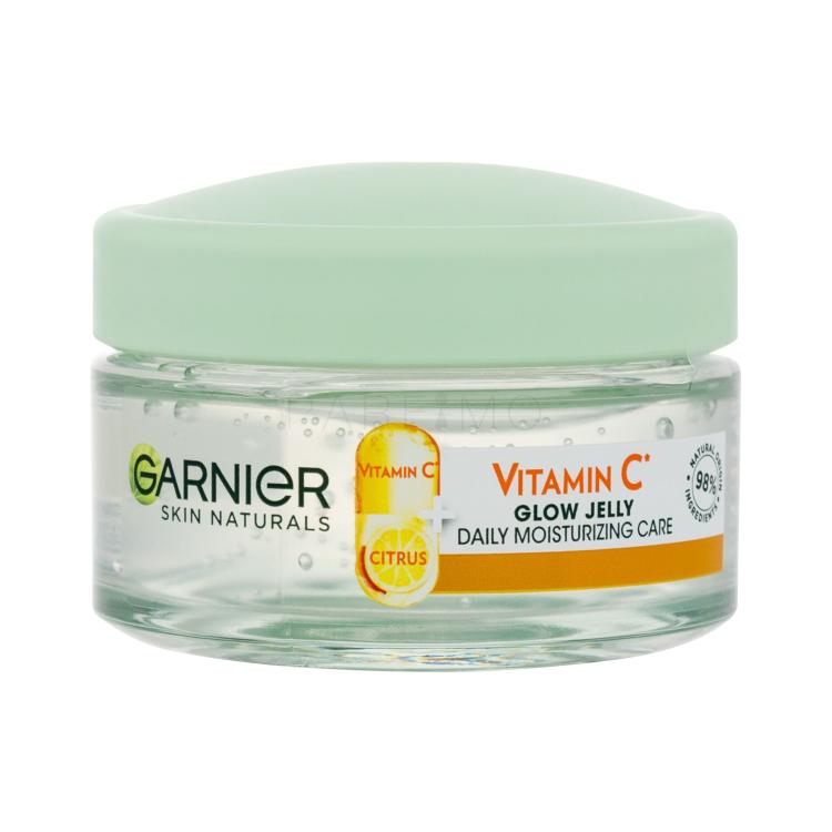 Garnier Skin Naturals Vitamin C Glow Jelly Daily Moisturizing Care Gel per il viso donna 50 ml