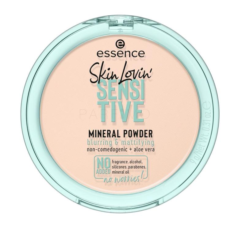 Essence Skin Lovin&#039; Sensitive Mineral Powder Cipria donna 9 g Tonalità 01 Translucent