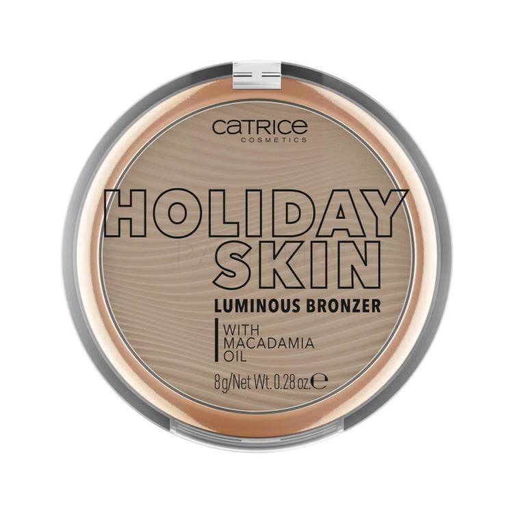 Catrice Holiday Skin Luminous Bronzer Bronzer donna 8 g Tonalità 010 Summer In The City