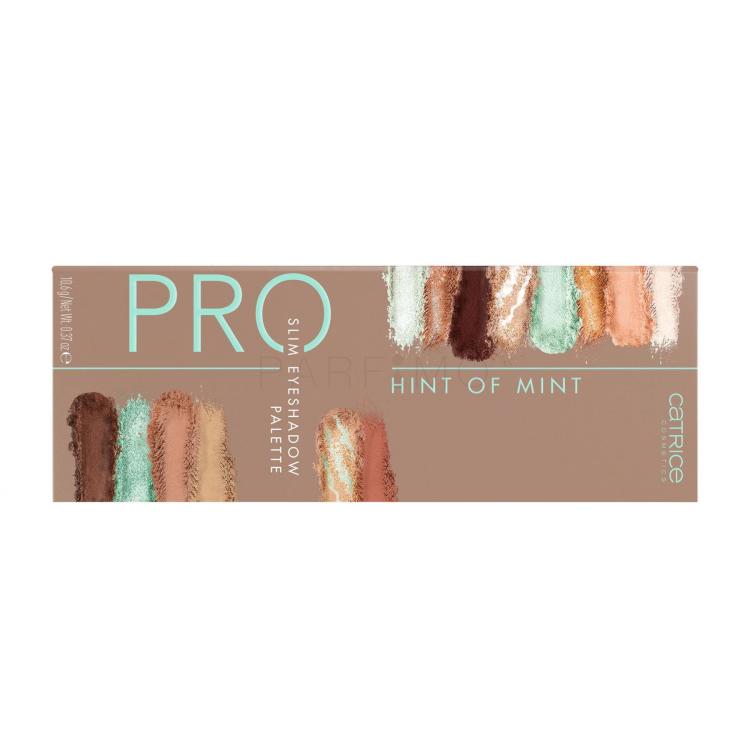 Catrice Pro Hint Of Mint Ombretto donna 10,6 g Tonalità 010 Aesthetic Vibes