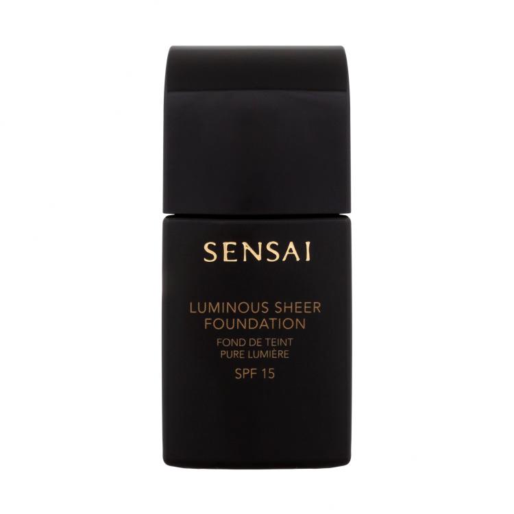 Sensai Luminous Sheer Foundation SPF15 Fondotinta donna 30 ml Tonalità LS102 Ivory Beige