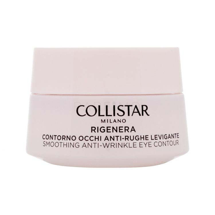Collistar Rigenera Smoothing Anti-Wrinkle Eye Contour Gel contorno occhi donna 15 ml