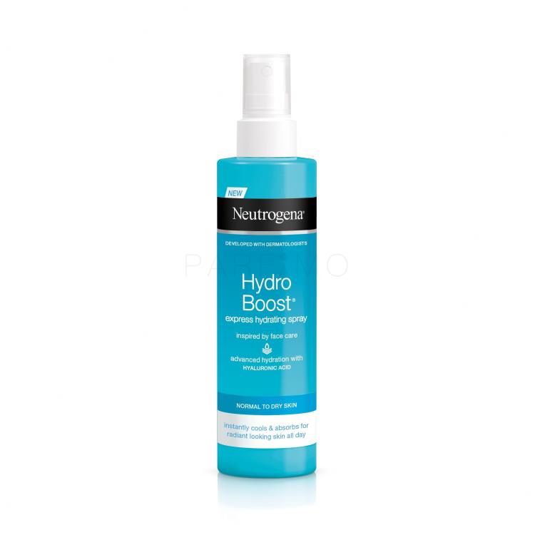 Neutrogena Hydro Boost Express Hydrating Spray Acqua profumata per il corpo 200 ml
