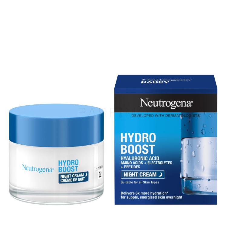 Neutrogena Hydro Boost Night Cream Crema notte per il viso 50 ml