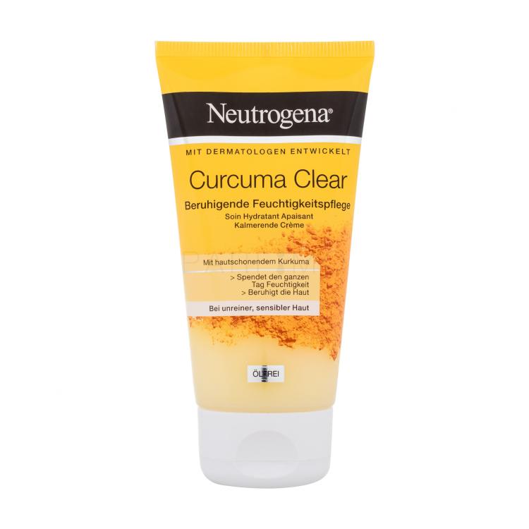 Neutrogena Curcuma Clear Moisturizing and Soothing Cream Crema giorno per il viso 75 ml