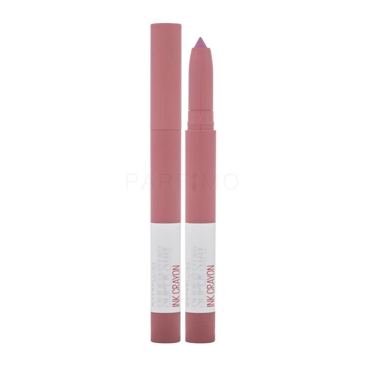 Maybelline Superstay Ink Crayon Matte Rossetto donna 1,5 g Tonalità 90 Keep It Fun