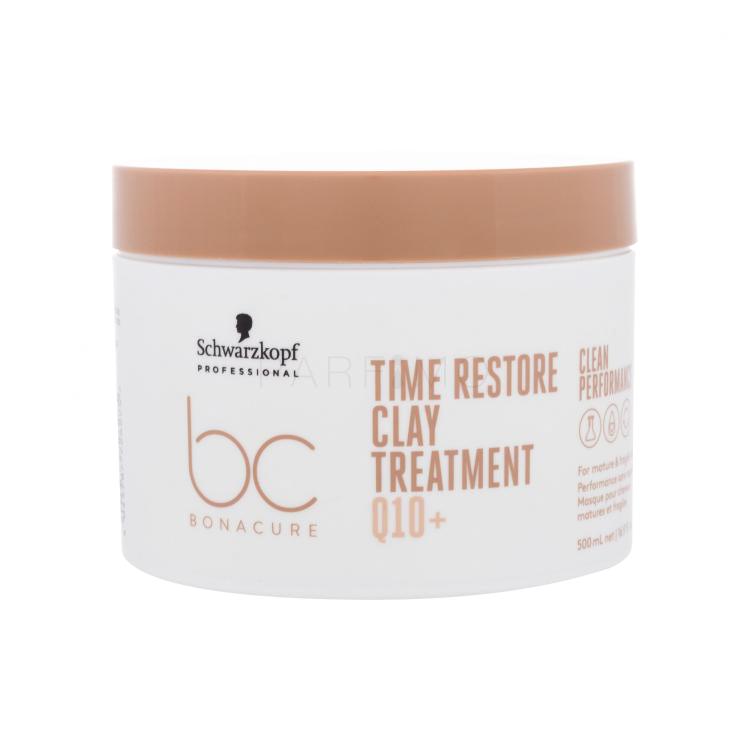 Schwarzkopf Professional BC Bonacure Time Restore Q10 Clay Treatment Maschera per capelli donna 500 ml