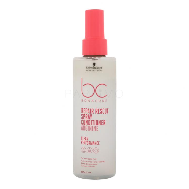 Schwarzkopf Professional BC Bonacure Repair Rescue Arginine Spray Conditioner Balsamo per capelli donna 200 ml