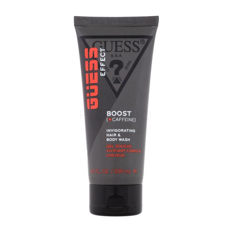 GUESS Grooming Effect Invigorating Hair &amp; Body Wash Doccia gel uomo 200 ml