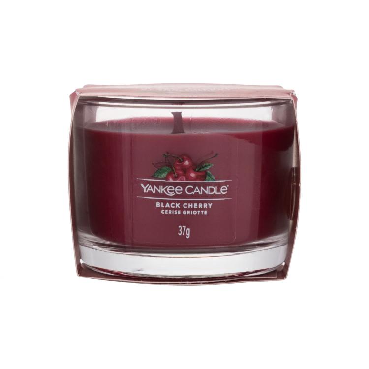 Yankee Candle Black Cherry Candela profumata 37 g