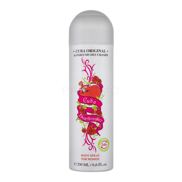 Cuba Heartbreaker Deodorante donna 200 ml