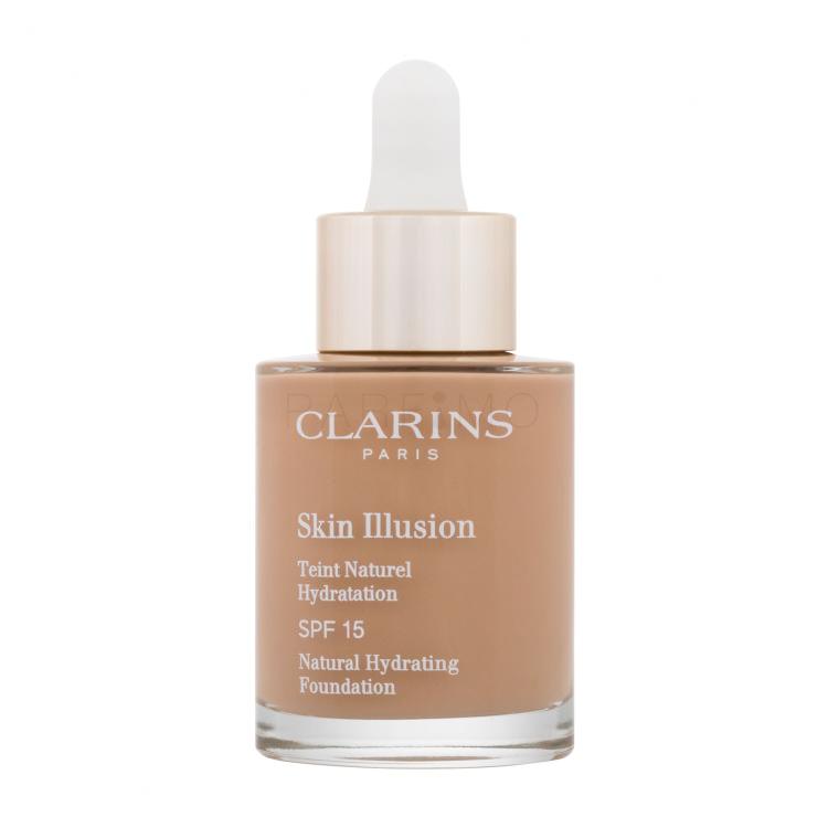 Clarins Skin Illusion Natural Hydrating SPF15 Fondotinta donna 30 ml Tonalità 112.3 Sandalwood