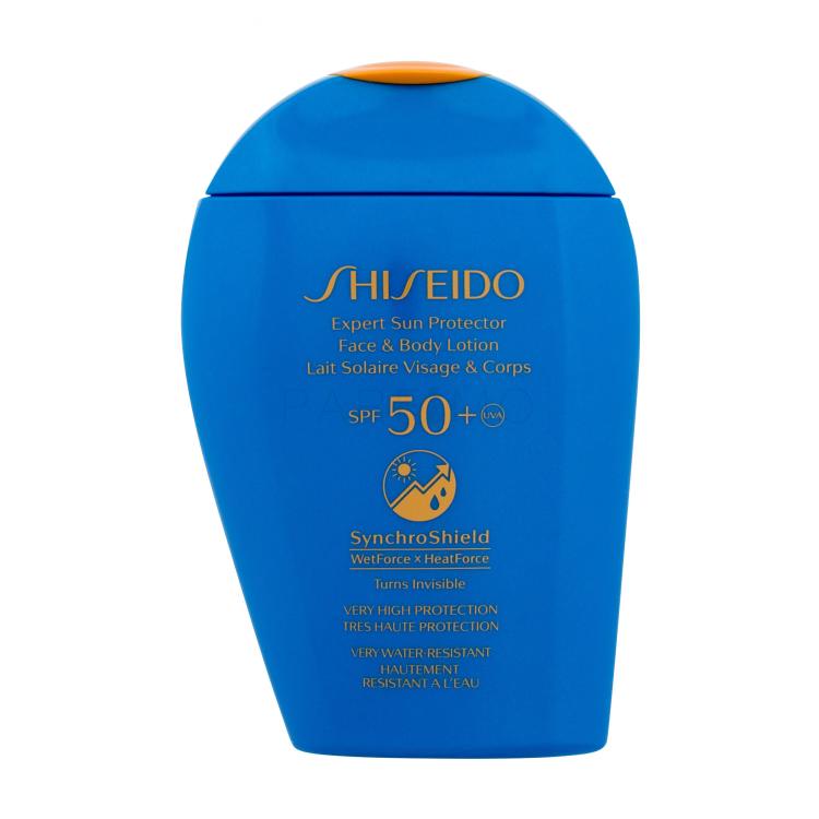 Shiseido Expert Sun Face &amp; Body Lotion SPF50+ Protezione solare corpo donna 150 ml