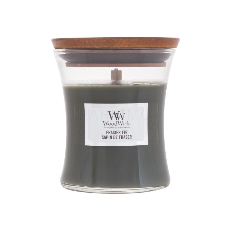 WoodWick Frasier Fir Candela profumata 85 g