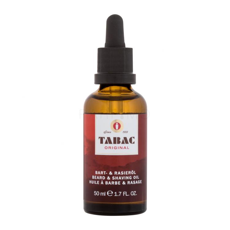 TABAC Original Beard &amp; Shaving Oil Olio da barba uomo 50 ml