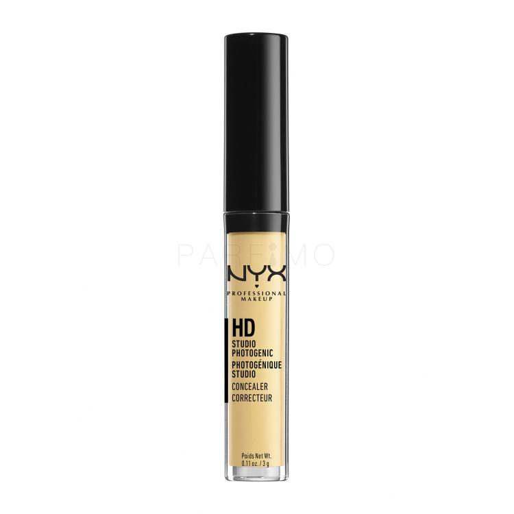 NYX Professional Makeup HD Concealer Correttore donna 3 g Tonalità 10 Yellow