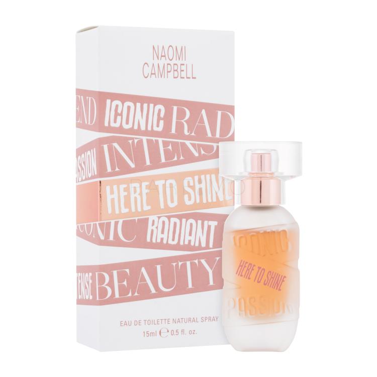 Naomi Campbell Here To Shine Eau de Toilette donna 15 ml