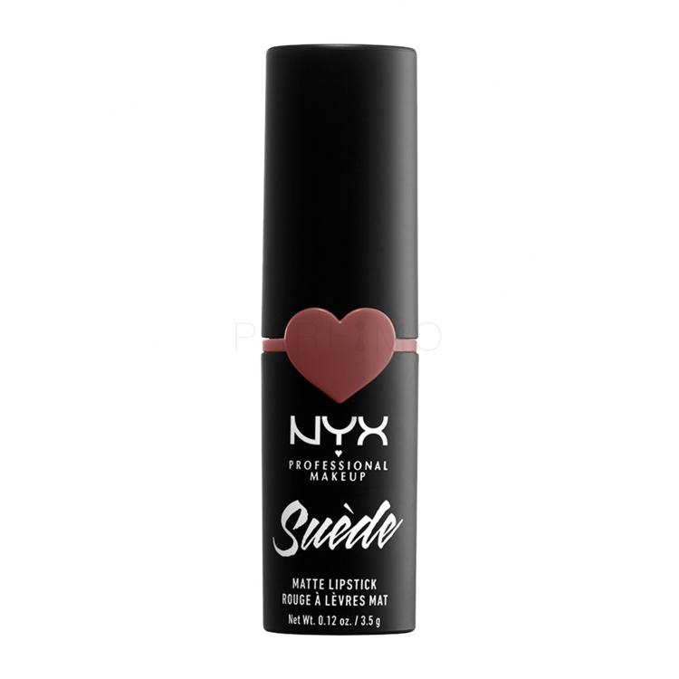 NYX Professional Makeup Suède Matte Lipstick Rossetto donna 3,5 g Tonalità 05 Brunch Me