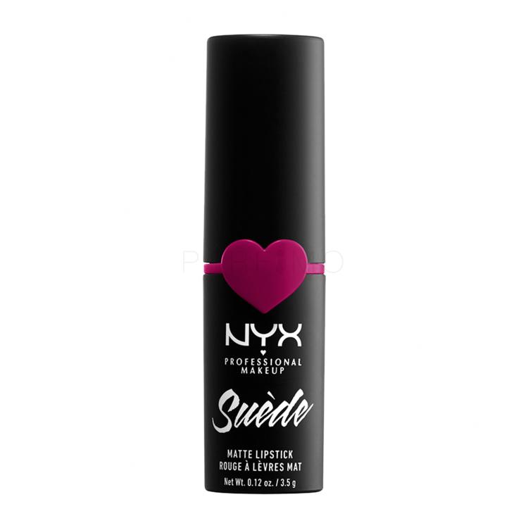 NYX Professional Makeup Suède Matte Lipstick Rossetto donna 3,5 g Tonalità 12 Clinger
