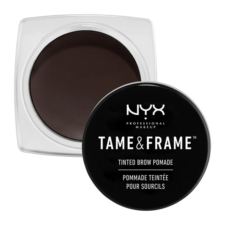 NYX Professional Makeup Tame &amp; Frame Tinted Brow Pomade Gel e pomate per sopracciglia donna 5 g Tonalità 05 Black