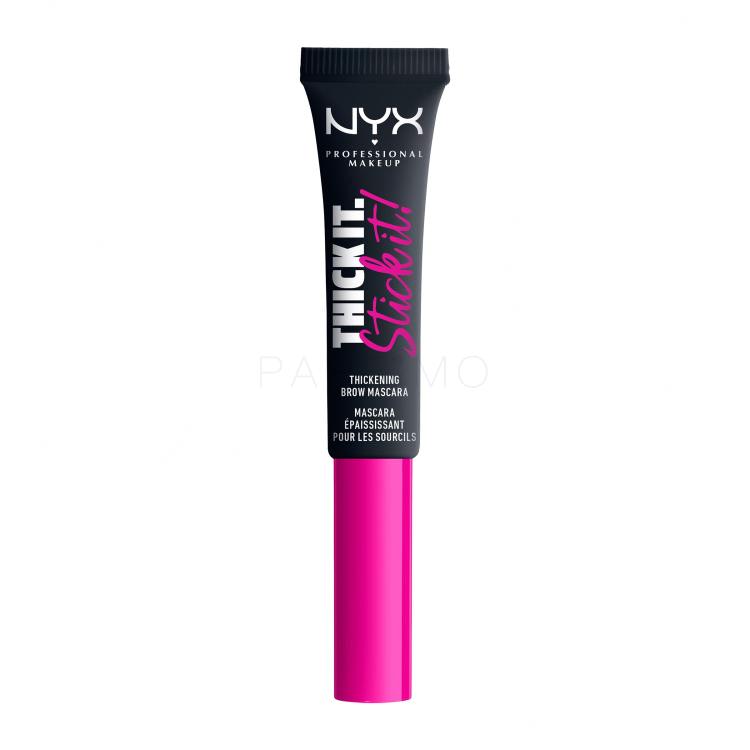 NYX Professional Makeup Thick It Stick It! Mascara sopracciglia donna 7 ml Tonalità 08 Black